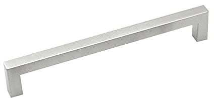 BOZONLI 2 Stück Möbelgriffe Edelstahl Gebürstet Schrankgriffe Schubladengriffe Küchenschrank Türgriff Bohrlochabstand 320mm Silber