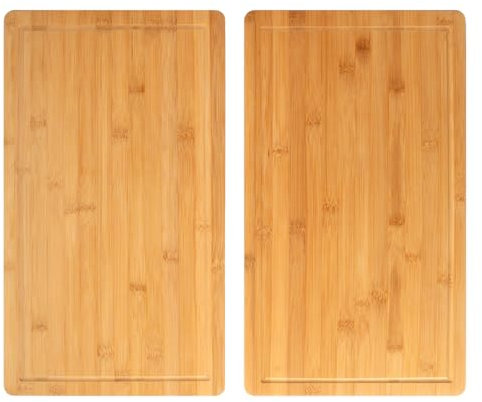 bremermann Herdabdeckplatte // 2er Set // Bambus // ca. 52 x 4 x 30 cm (B/H/T)