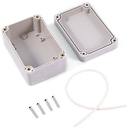 Anschlussdose,Wasserdichter IP65-ABS-Anschlusskasten, Kasten Für Elektrische Innen- Und Außeninstallationen (100 * 68 * 50mm)