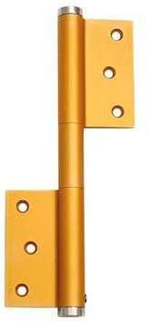 Pernio o bisagra con muelle 180 cm (Oro)