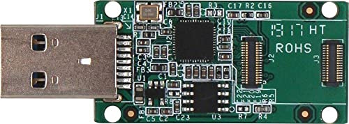 Radxa RockPi_EMMC2USB3.0 Lecteur de Carte mémoire Externe USB 3.1 (Gen 1) Vert