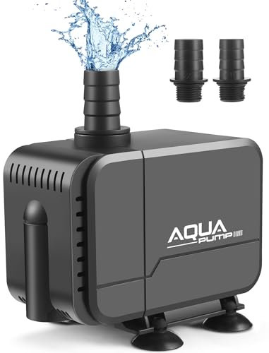 SOUSLOW 32 W Pompa dell'acqua sommergibile 2200 L/H AC220-240 V con 2 ugelli per acquario acquario laghetto fontane giardino sistema