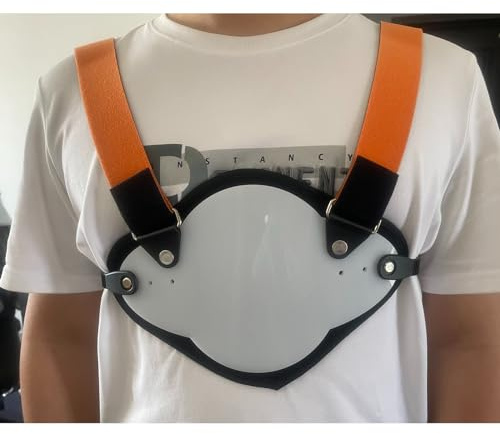NICHOY Ortesis Pectus Carinatum - Soporte de Órtesis de Pectus Carinatum,Ortesis de Costillas en valgo, Dos métodos de Uso,Cómodo y Transpirable(Adjustable Model)