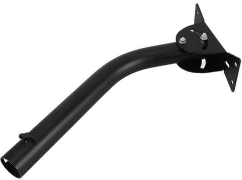 Artibetter Antenna Mount Pole Kit Weather-Resistant Metal Mounting Bracket for Rvs and Wall Roofs Roof Antenna Base for Outdoor Use and Portable