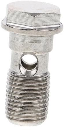 SOESFOUFU Verbindung der Bremsölleitung Bremsleitung Adapter Schnellverbinder Bremsleitung Auto passender Adapter Bolzenbeschläge Banjo-Zubehör Bremsbeschläge Rostfreier Stahl Silver