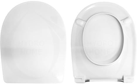 Copriwater compatibile con EGG POZZI GINORI termoindurente bianco CERNIERE FISSAGGIO DALL'ALTO by HYDRO HOME