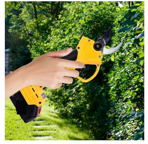 Sécateur électrique, Sécateur électrique sans fil sécateur électrique avec batterie sécateur Rechargeable coupe-ciseaux 40 Mm sécateur for jardin