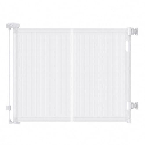 Puerta Seguridad Bebé Extensibles, 0-150cm Barrera Seguridad Niños y Perros, Vallas de Seguridad para Niños Escaleras y Pasillos, Interiores y Exteriores