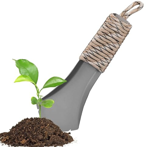 Yaztauho Pala de Camping | Plegable De Aleación De Titanio para Excursionismo Y Supervivencia - Suministros Ligeros de Supervivencia al Aire Libre para Esposo Esposa Familia Hijo Hija Adolescentes