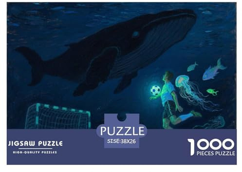 Handball Hölzerne Puzzles Wasserfest 1000 Teile DIY- Puzzle Geschenke Für Erwachsene Unmöglich Herausfordernde Puzzlespiele
