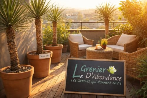 10 graines à semer - Le Grenier d'Abondance - Yucca elata – Yucca à baïonnettes