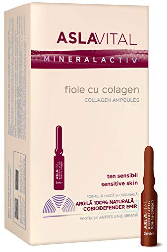 Aslavital - Collagen ampoules - Skin type: Sensitive skin (10 ampoules x 2 ml)