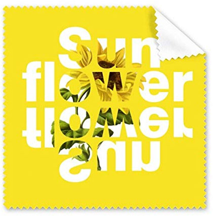 Reinigungstuch, Motiv: Sonnenblumen, Blätter, Sonnenblumen, 5 Stück