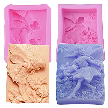 WonDerfulC Lot de 2 moules à gâteau en forme de libellule et papillon pour décoration de gâteaux de Noël