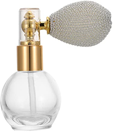 minkissy Nachfüllbare Sprühflasche Für Pulver Und Ätherische Öle 10Ml Leichte Parfümzerstäuber Für Reisen Und Auto Mit Transparenter Anzeige