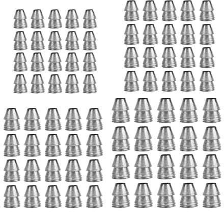 20 Stück Sicherheits-Rundgriffkeile Stahlhammergriff-Spaltkeil-Set Hammergriff-Keil-Kit für Axt-Klauenhammer-Schlitten(Durchmesser 10 mm)
