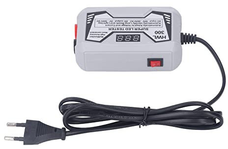 Ayayu Super LED Tester, Auto Sensing 85-265V Hot Cold Isolation Real Time Digital Display Integrated TV Backlight Tester Fireproof für Inspection (EU-Stecker)