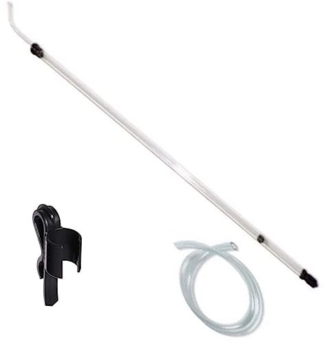 Brewferm Automatischer Heber Auto Siphon Jumbo Weinheber - hygienisches Anziehen von Flüssigkeiten mit 2 m Schlauch und Halteclip