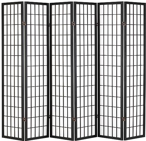 Hartleys Japanese Style Folding Wooden Room Divider - Choice of Size