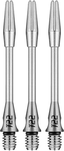 Bull's Spine Shafts | Titanium Medium | Premium Dart Schäfte für verbessertes Spiel