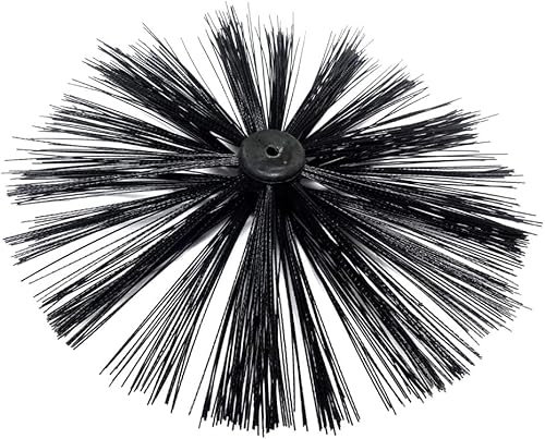Equip247uk Chimney Sweeping Brush Head 400mm Chimney Sweeping Cleaning