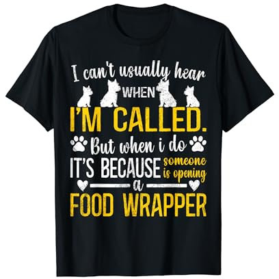 Yorkshire Terrier Teacup Food Harness Teacup Yorkie T-Shirt