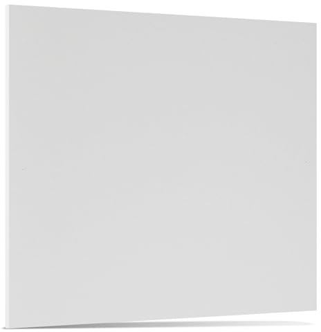 Prima Renovierungs-Systeme Panneau avant de lave-vaisselle [60 et 45] en 10 couleurs – Pour lave-vaisselle entièrement intégré et partiellement intégré (blanc, 715 x 594 mm)