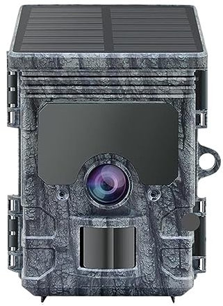 MZZYG Caméra animalière Caméra de Chasse WiFi Panneau Solaire alimenté caméra de Piste piège Vision Nocturne étanche Jeu caméras de Faune
