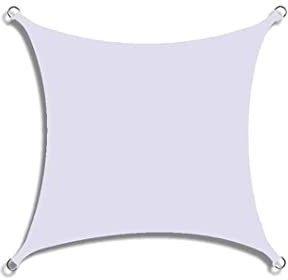 Sonnensegel, wasserdicht, rechteckig, für Terrasse, Pergola, Sonnensegel, Markisen, 95 % UV-Schutz, für den Außenbereich, Garten, Baldachin für Pool, Rasen, Weiß, 4 x 6 m