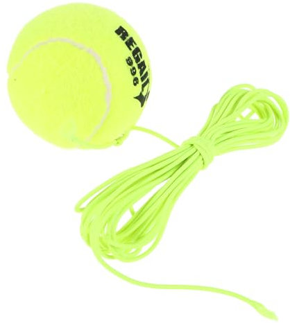 Yardwe Tennisball Mit Schnur Rebound Ball Aus Robustem Material Kleine Größe Tennistrainer Für Einsteiger Tennistraining Zu Hause Und Fitness
