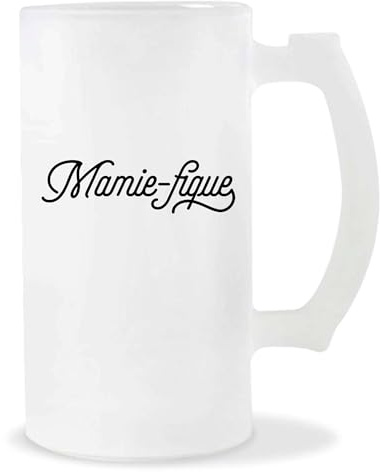 Otshirt Verre à Bière Mamie-Fique | Chope de Bière Pinte | Idée Cadeau Grand-Mère Humour Original Noël Anniversaire Famille Drôle Fête des Grands-Mères
