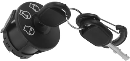 Toyvian Interrupteur Allumage Positions Pour Tracteur à Gazon Bornes Avec Clés Remplacement Pour Mtd