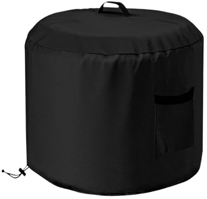 Cubierta de inmersión fría – Refugio de bañera impermeable duradero, tapa de barril resistente, resistente a los rayos UV, a prueba de polvo, cubierta de baño de spa al aire libre con tela fuerte