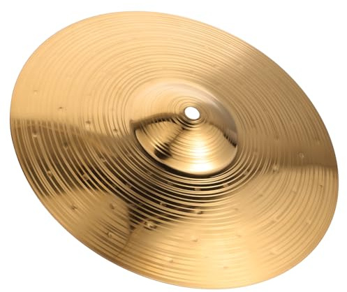 minkissy Schlagzeugbecken aus Metall für Drumsets Crash-becken und Splash-becken als Musikinstrumente für Jazz-drums und Übungszwecke