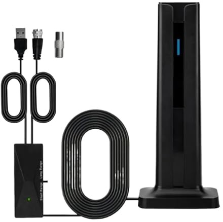 Antenna Interna For TV Digitale HD 4K 1080P HDTV Amplificata A Lungo Raggio Amplificatore Di Segnale Del'antenna Televisiva Facile Ampia Compatibilità