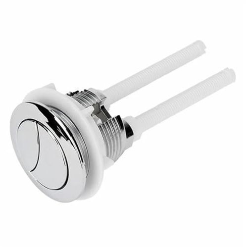 Pulsador Cisterna Tapa de botón inodoro Universal doble descarga 38mm, tapa válvula redonda, Closestool, interruptor empuje tanque presión, piezas barra ahorro agua