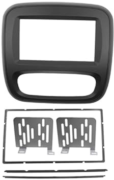 para Opel para Vivaro 2015 Marco Panel Radio DVD Coche Doble DIN Cubierta Audio Estéreo 2DIN Panel Tablero GFVFGNLNNA