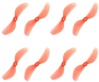 PC rinforzata ad alta tenacità da 45 mm-2 Rotori a 2 pale 1,8 pollici for propulsione di droni (4 coppie)(Macho Pink 8PCS)