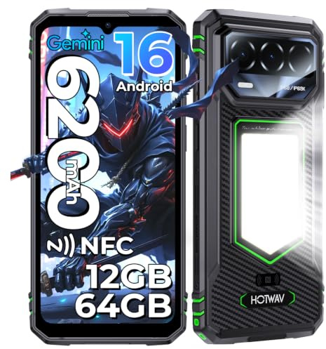 HOTWAV T8 Movil Irrompible 6200mAh Android 16