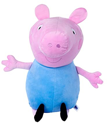 Simba 109261003 - Greta Gris Lillebror Georg Gosedjur, 31 cm, Från 0 Månader