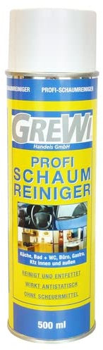 Grewi Profi-Schaumreiniger, 500ml - Reinigt, entfettet und schützt ohne Scheuermittel