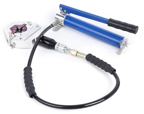 Pressa per tubo idraulico, crimpatrice idraulica, pinza per pressa a crimpatura, strumento di crimpatura idraulica, kit di strumenti di riparazione per condizionatori d'aria