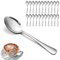 Joyfair Teaspoons Set of 24, Stainless Steel Dessert Spoon Set, Coffee Spoons Ideal for Coffee Tea Ice Cream Dessert in Home Kitchen Restaurant, Dishwasher Safe (5.3 Inch, 13.5cm)