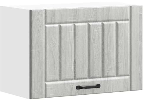 vidaXL Küchen-Hängeschrank Lucca Grau Sonoma Holzwerkstoff