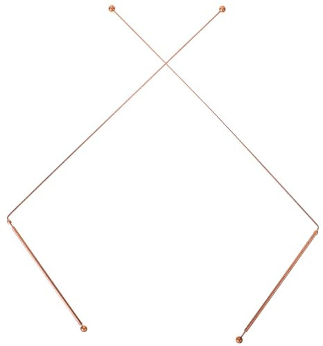 WOONEKY Lot De 2 De Sourcier en Cuivre Pur À 99 9% pour La Chasse Aux Fantômes Et La Recherche d'eau Sûres Et Douces pour L'exploration Spirituelle