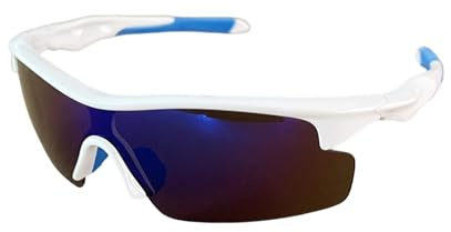 BRABOSTON Lunettes de cyclisme avec verres interchangeables, lunettes de sport polarisées pour enfants, lunettes de protection anti-reflets pour vélo de route