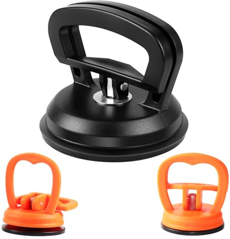 Qcdou Dent Puller, 3 Pack Car Dent Puller, Suction Cup Dent Puller Kit, Dent Remover Tool for Car, Car Dent Suction Puller for Auto Body Repair, Windows, Screen, Glass and Tiles Moving
