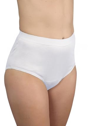 Hydas Inkontinenzslip für Damen mit integrierter Saugeinlage, waschbar, Größe 38 / 40