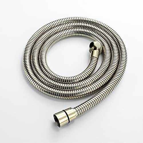ENKI H13 Traditional 11mm Shower Hose, English Gold, Anti-Kink | Easy Install, Fittings Included, Stainless Steel, 1-Year Guarantee, Universal 1/2 Inch Fit, Leakproof, Replacement Hose