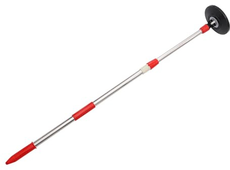 iplusmile Rotomop Ricambio Manico in Acciaio Inox Palo Di Ricambio Per Mop Rotante Con Testa Girevole a 360° Facile Da Installare Per Pulizia Casa E Ufficio
